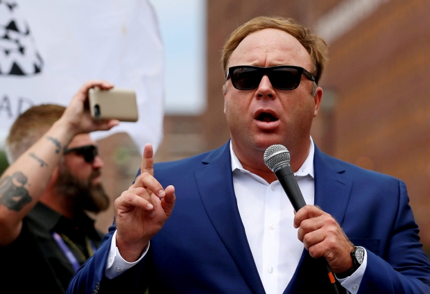 Tech Platforms Ban Infowars' Alex Jones, Citing Hate Speech Violations