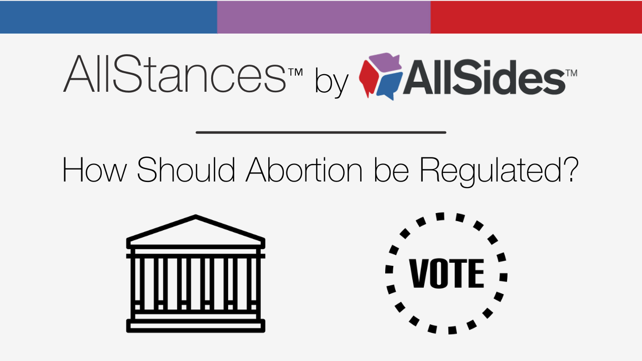 AllStances™: How Should Abortion Be Regulated?