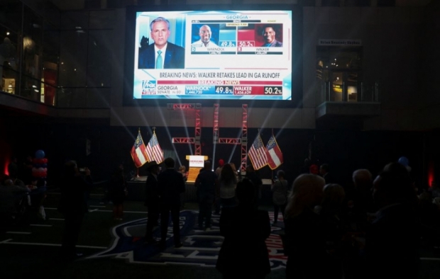 Congress Set After Warnock Tops Walker in GA Runoff